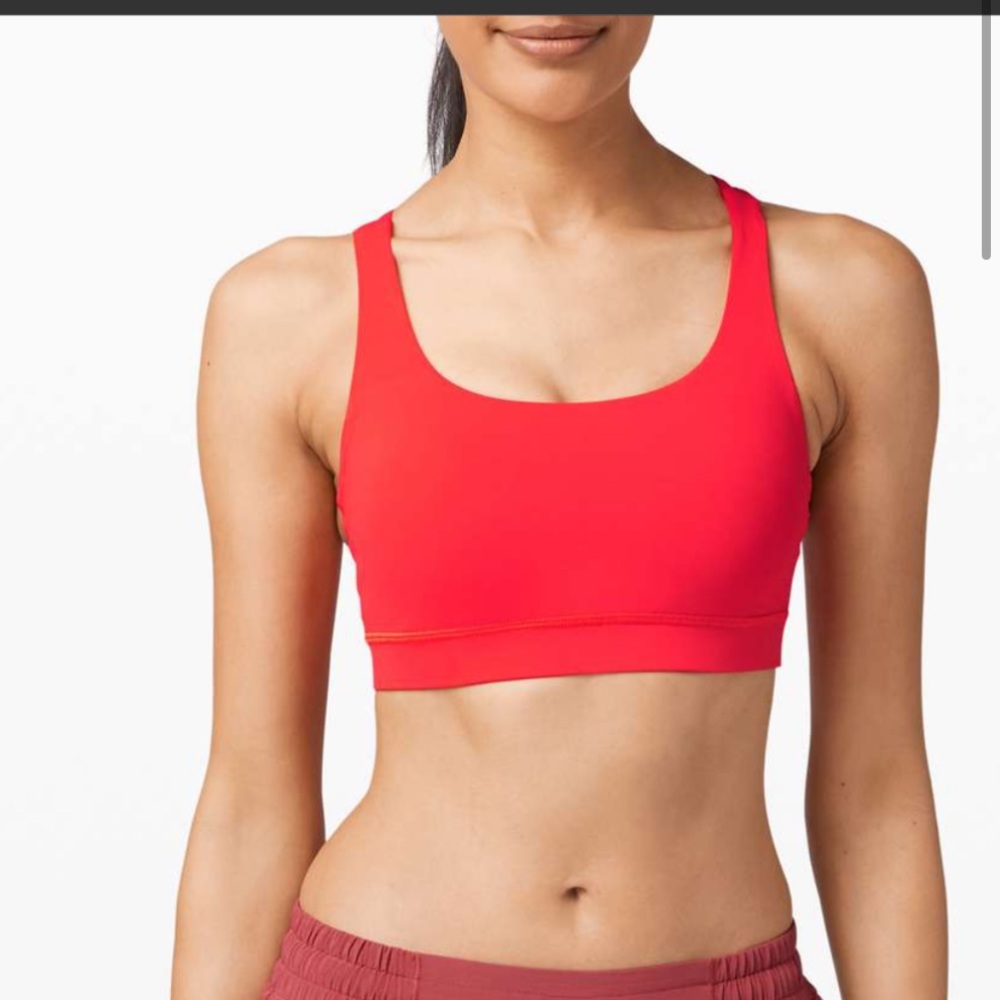 Lululemon Energy Bra *Medium Support, B-D Cup
Carnation Red